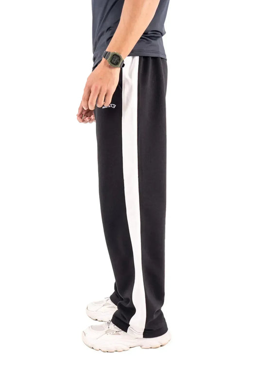 Beastr Stripe Sweatpants - Black - BEASTR