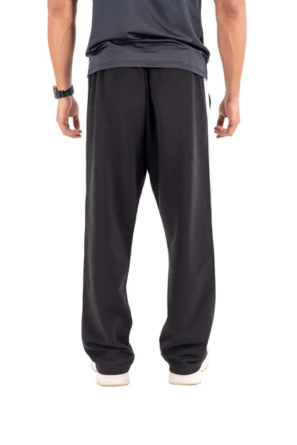 Beastr Stripe Sweatpants - Black - BEASTR