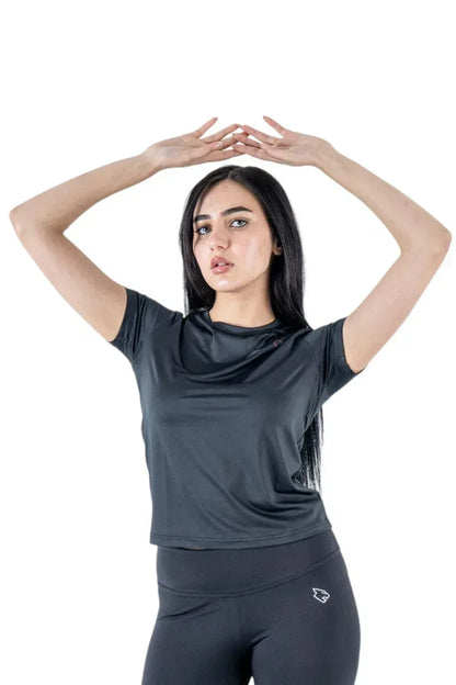 Beastr Women Performance Tee - Black - BEASTR