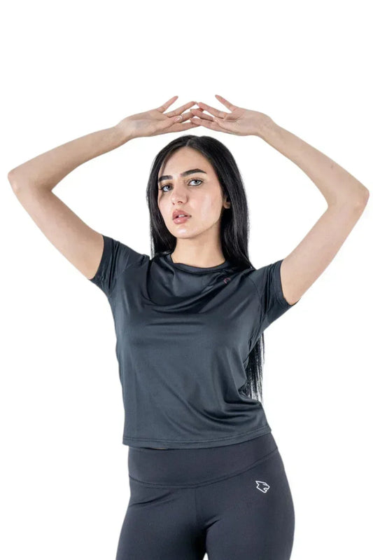 Beastr Women Performance Tee - Black - BEASTR