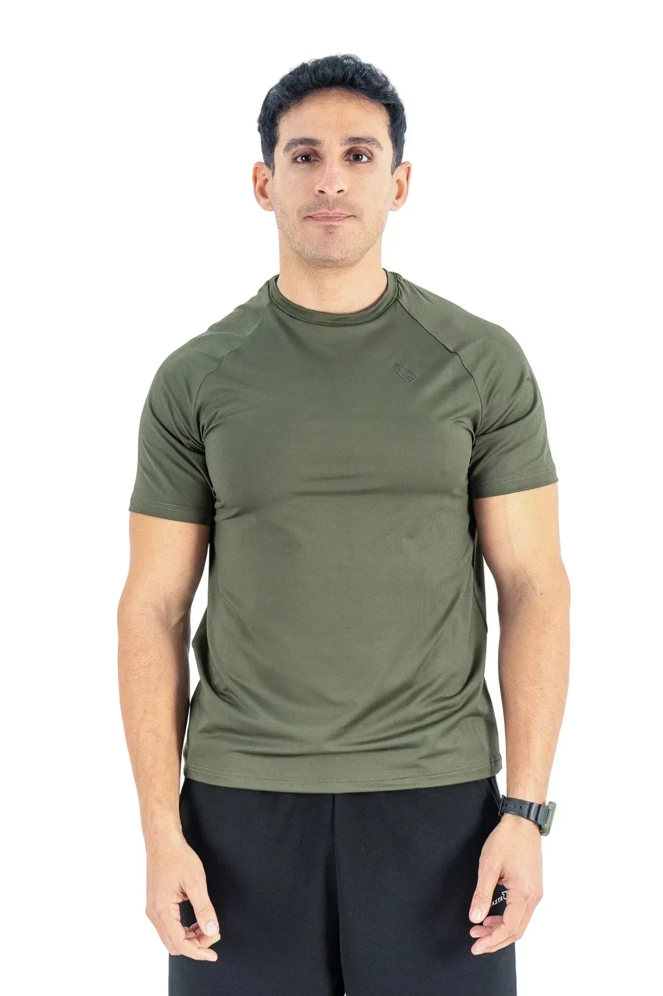 Beastr Men Performance Tee - Olive - BEASTR