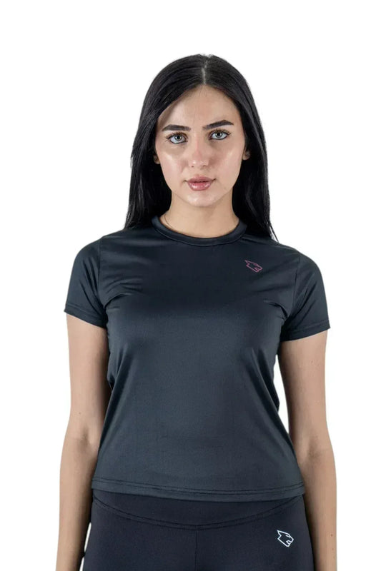 Beastr Women Performance Tee - Black - BEASTR